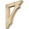 Ekena Millwork Imperial Slat Rough Sawn Bracket, Douglas Fir, 6"W x 36"D x 44"H BKT06X36X44IMP06RDF - alternate 1